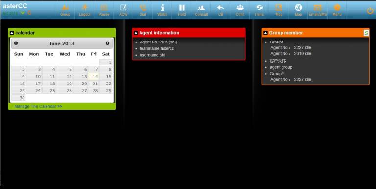 Agent Work Portal Page