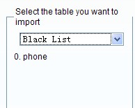 Import To Black List